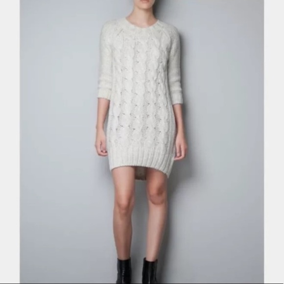 bulky sweater dress